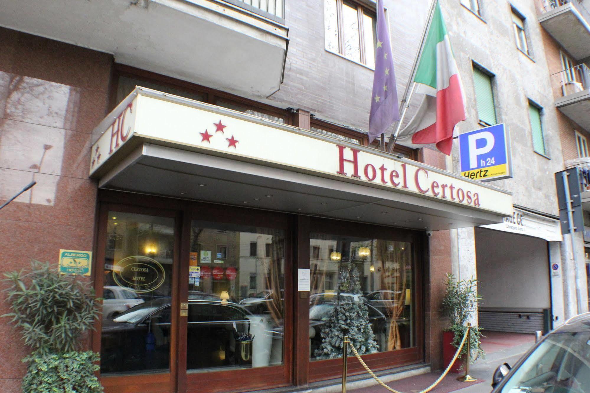 Certosa Hotel Milão Exterior foto